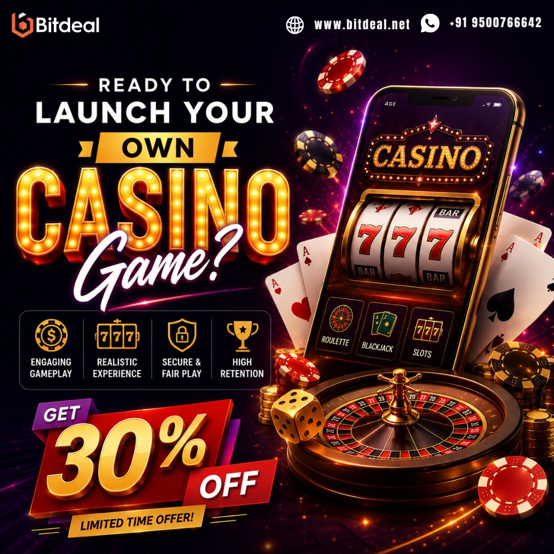 Dubai, Business, Ready To Launch Your Own Casino Game? Get 30% Off