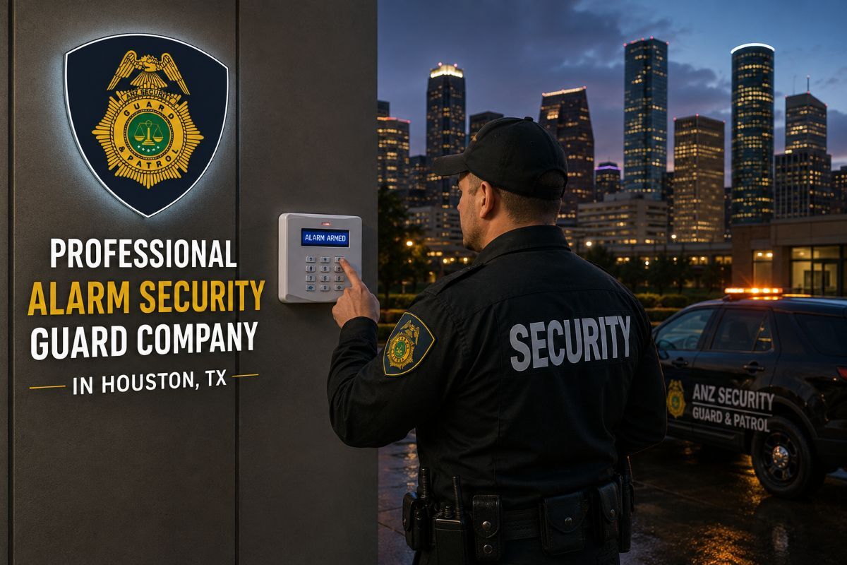 Houston, Business, Professional Alarm Security Guard Company In Houston, TX