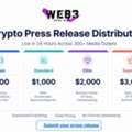 Submit Your Crypto Press Release — Live In 24 Hours, 300+ Outlets