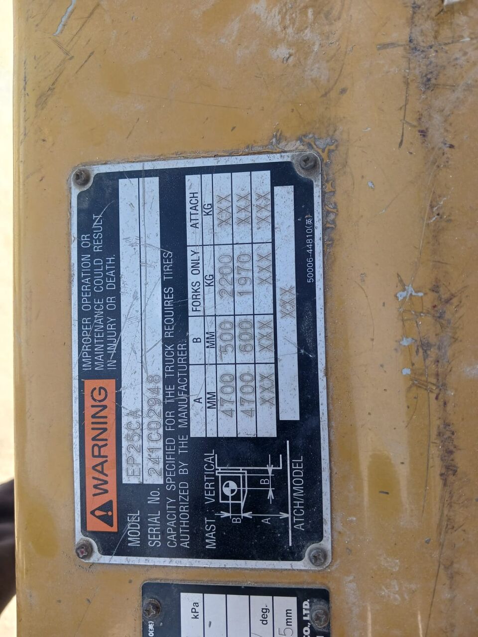 Dammam, Heavy Equipment, SAR 25,  Original Cat Electric Forklift (Made In USA)