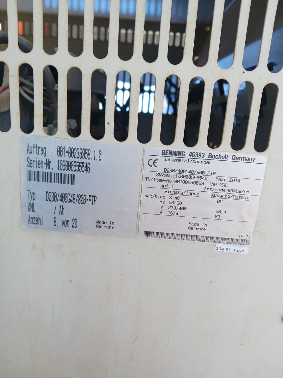 Dammam, Heavy Equipment, SAR 25,  Original Cat Electric Forklift (Made In USA)