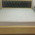 SAR 450,  King Size Bed  With Mattress For Sale