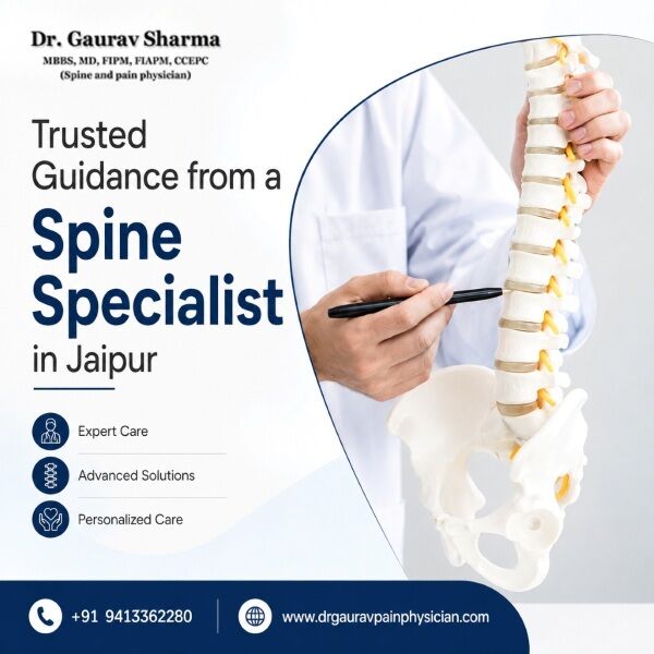 Jaipur, Health, Trusted Guidance From A Spine Specialist In Jaipur