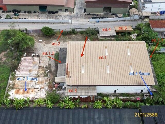 Bangkok, Real Estate For Sale, THB 13467000,  6 BR,  805 Sq. Feet,  Factory For Sale, Nakhon Pathom, Makluea Road, Khlong Yong Subdistrict, Nakhon Chai Si