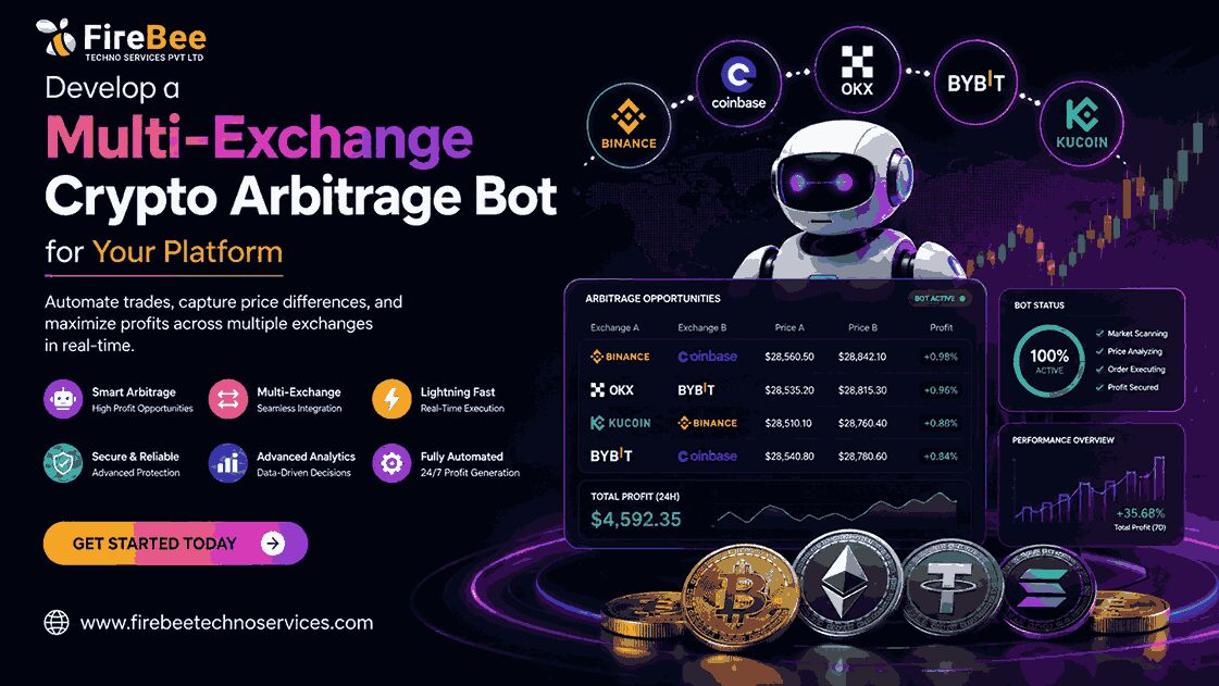 Riffa Views, Software Development, Develop A Multi-Exchange Crypto Arbitrage Bot For Your Platform