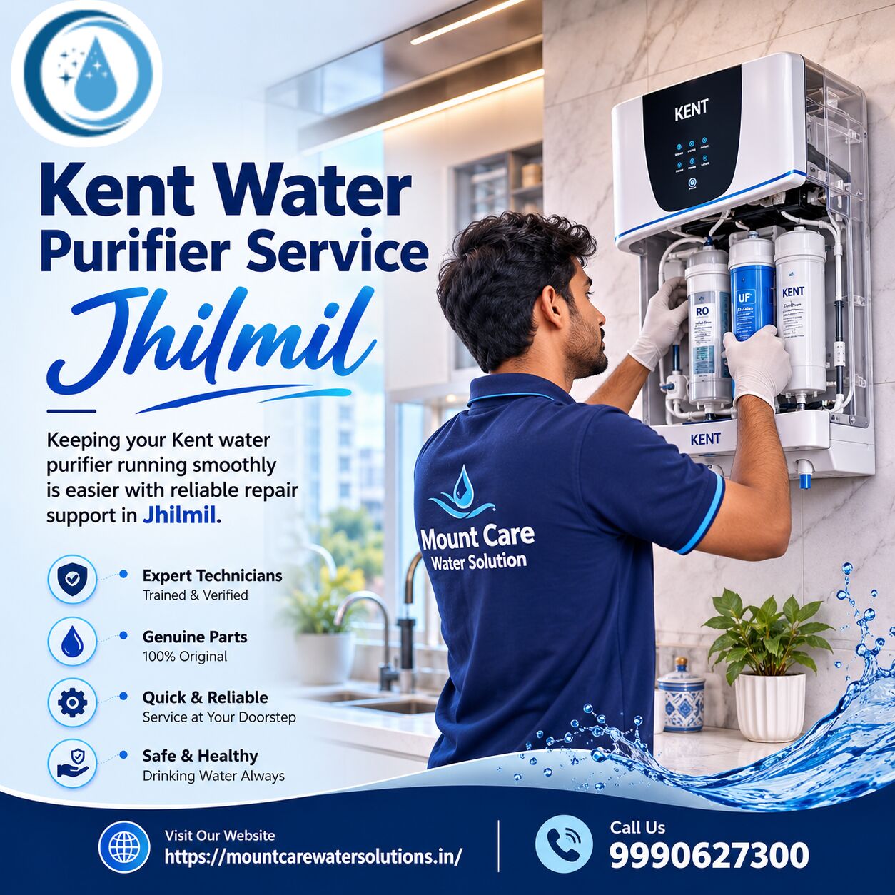 Mumbai, Household, Kent Water Purifier Service Jhilmil