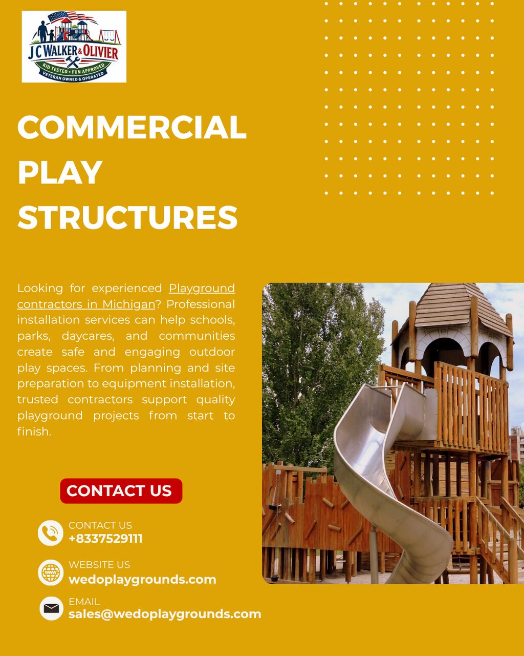 New York, Construction, Durable Commercial Play Structures For Active Outdoor Fun