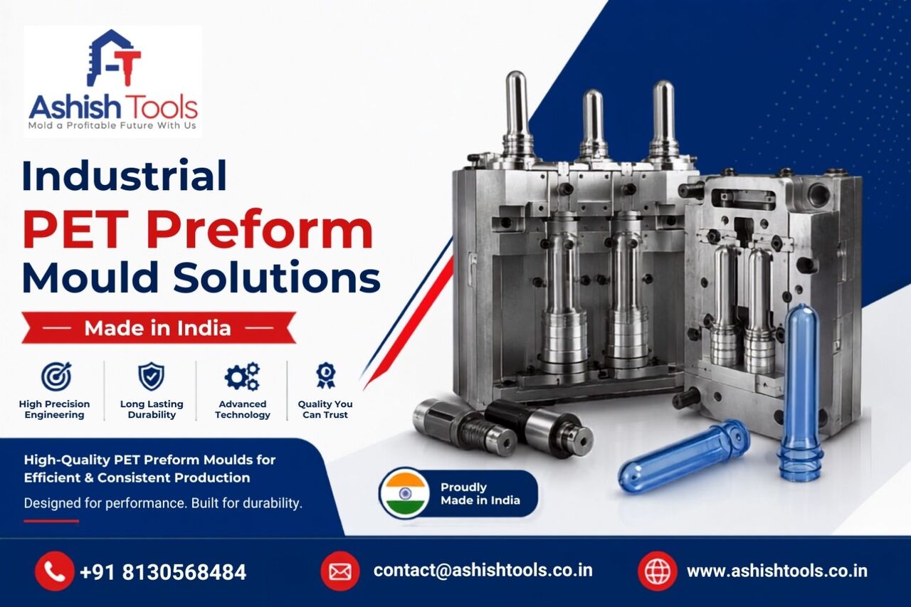 Noida, Industrial Machinery, Industrial PET Preform Mould Solutions | Made In India
