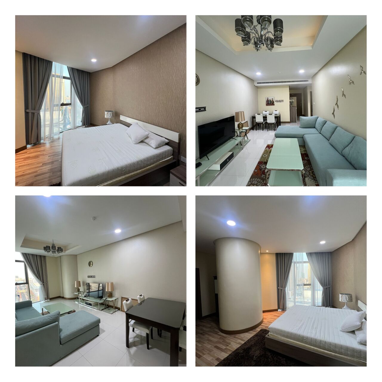 Al Seef, Apartments, Flats, Houses & Villas, BHD 370/month,  Furnished,  1 BR,  Apartment FOR RENT With Stunning Sea And Canal Views