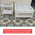 BHD 32,  ✅️ 2 Pcs Coffee Table Table For Sale In Good Condition With Delivery