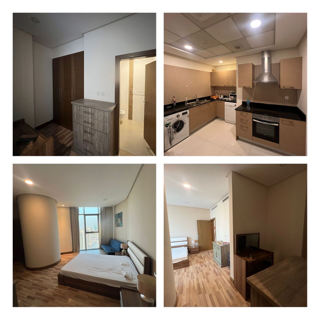 Al Seef, Apartments, Flats, Houses & Villas, BHD 370/month,  Furnished,  Studio,  Apartment FOR RENT With Stunning Sea And Canal Views | Prime Seef Location  Exp