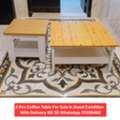BHD 32,  ✅️ 2 Pcs Coffee Table For Sale In Good Condition With Delivery