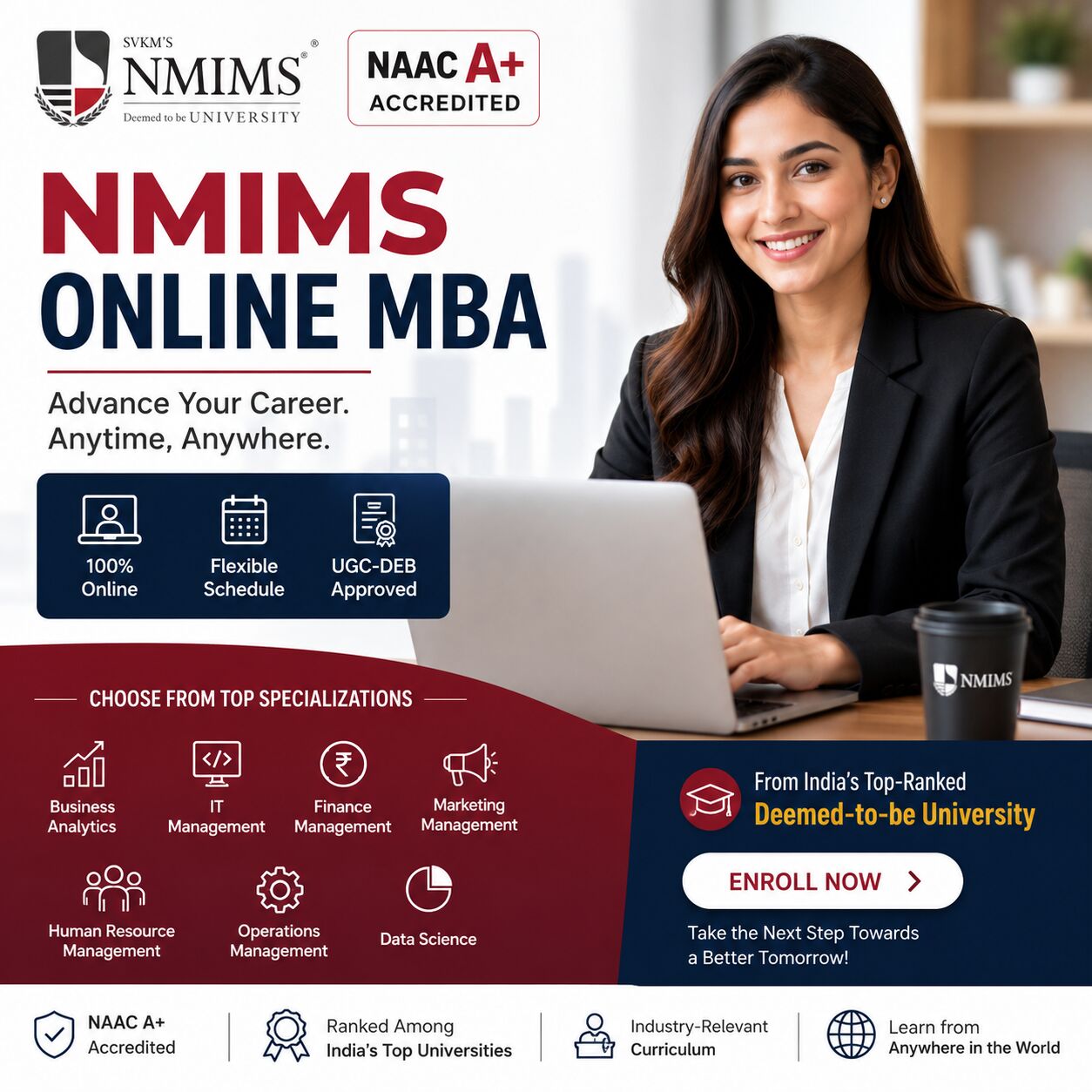 Pune, Career Counseling, NMIMS Online MBA: Fees, Eligibility & Admission