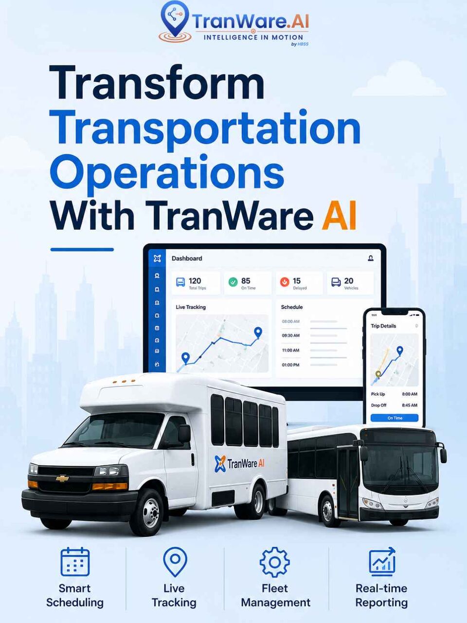 New York, Logistics, Transform Transportation Operations With TranWare AI