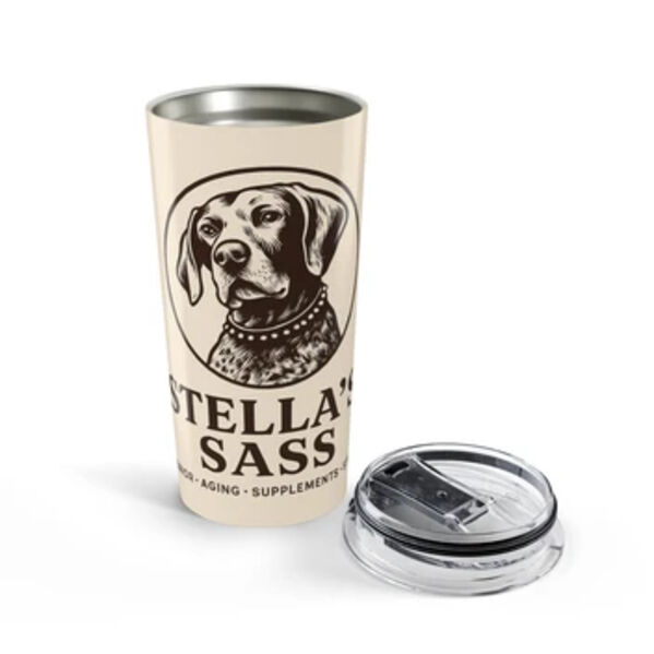 New York, Business, Personalized Dog Tumblers & Custom Dog Drinkware | Stella
