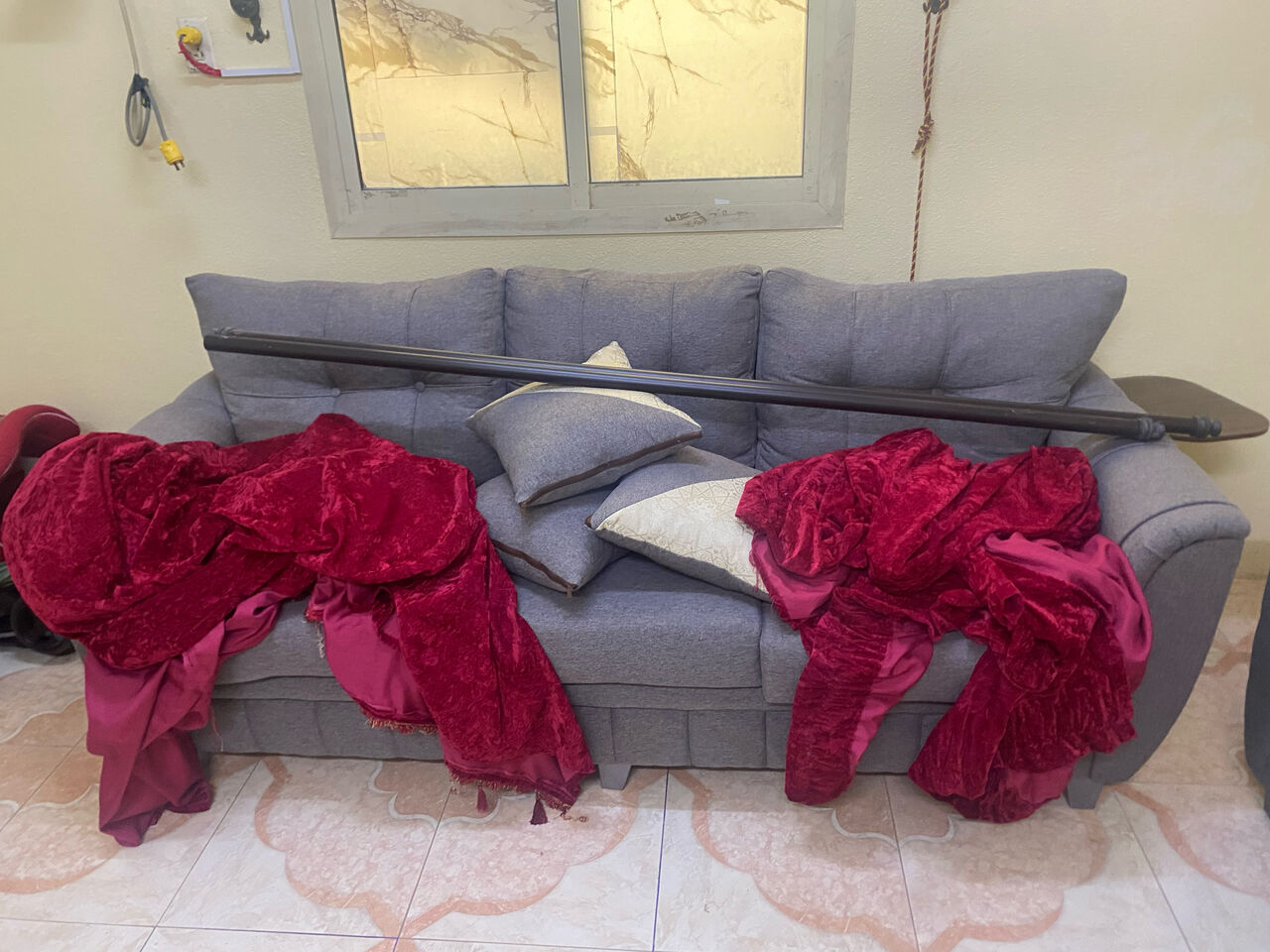 Jubail, Furniture, SAR 50,  Curtains - 2 Nos