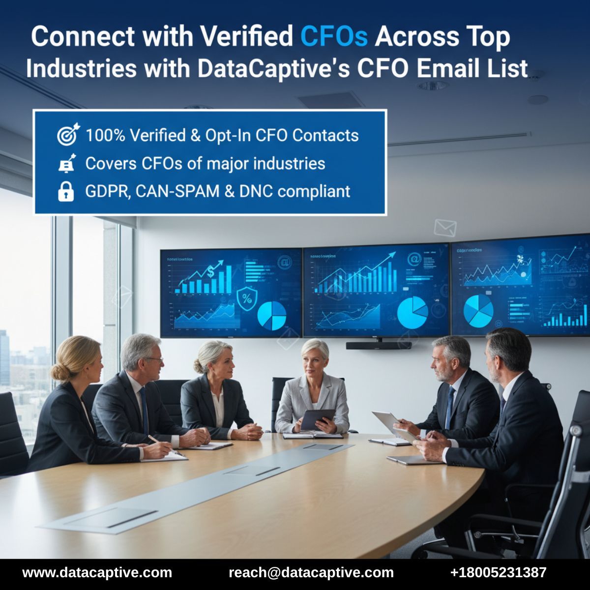 Los Angeles, Marketing, CFO Email List USA | Reach Verified Finance Leaders