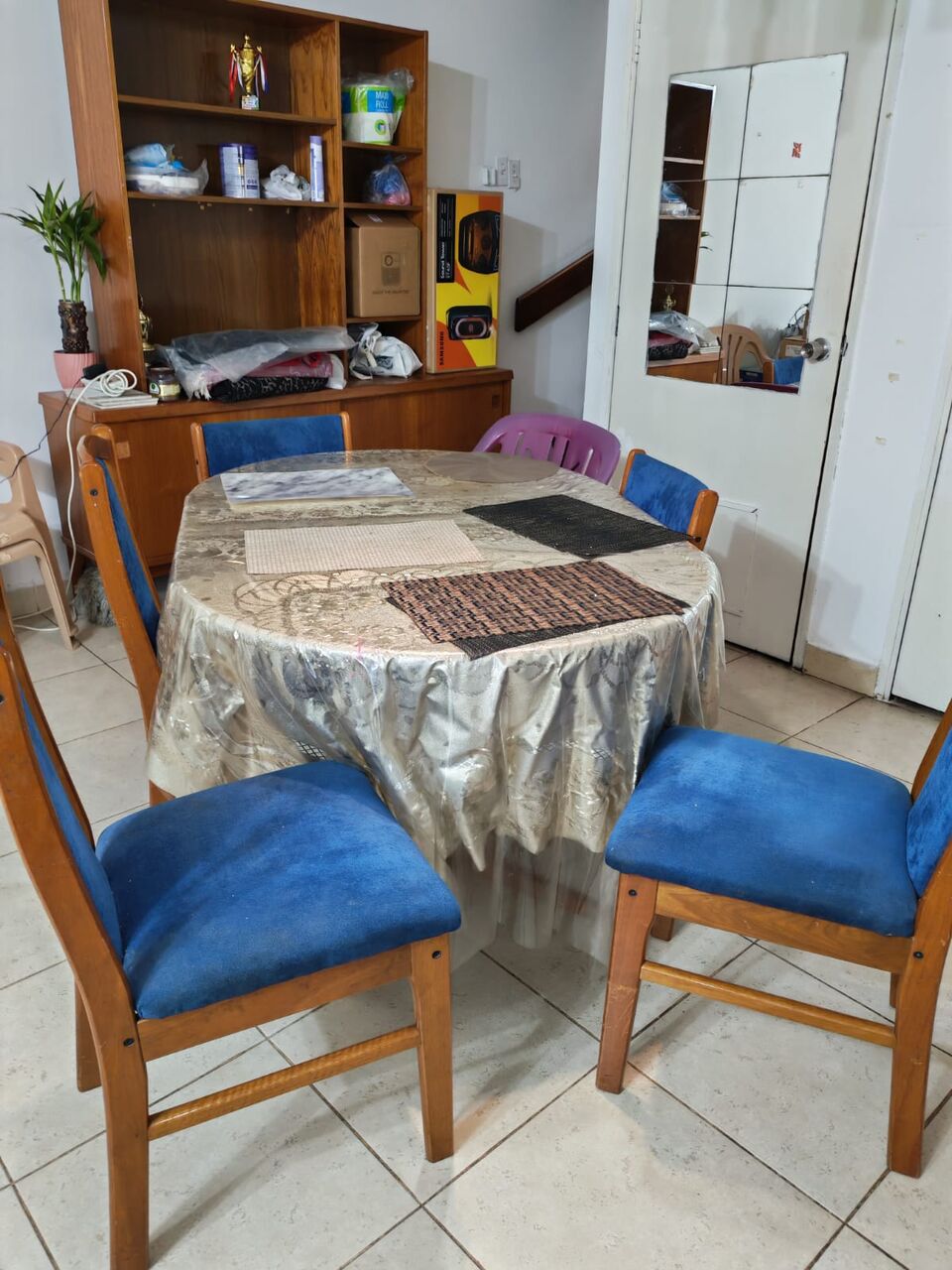 Khobar, Furniture, SAR 2000,  7 Seater Sofa, Tea Table, Wooden Dinning Set, Worddrobe/Giftself, Shoe Stand, Study Table