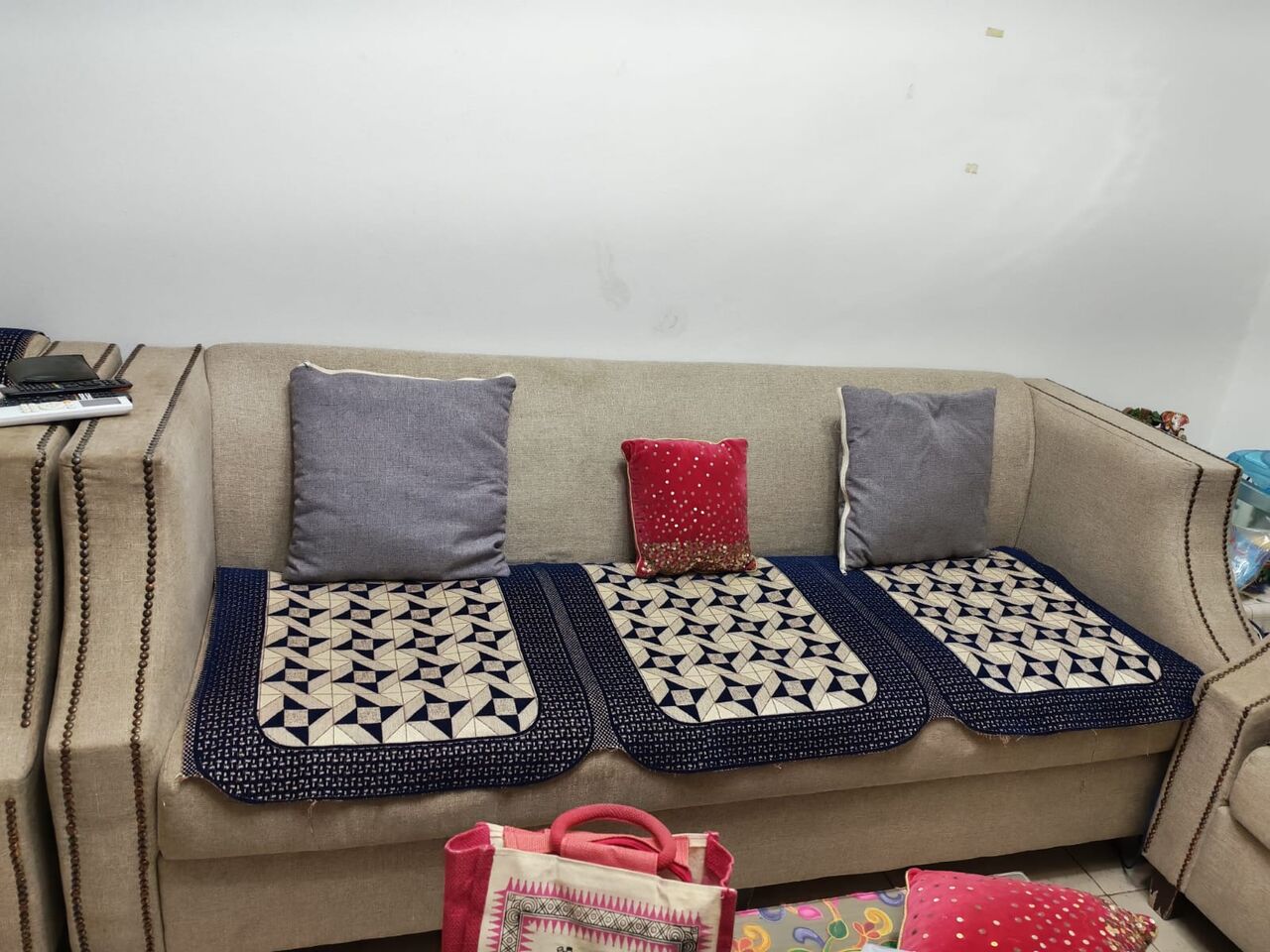 Khobar, Furniture, SAR 2000,  7 Seater Sofa, Tea Table, Wooden Dinning Set, Worddrobe/Giftself, Shoe Stand, Study Table