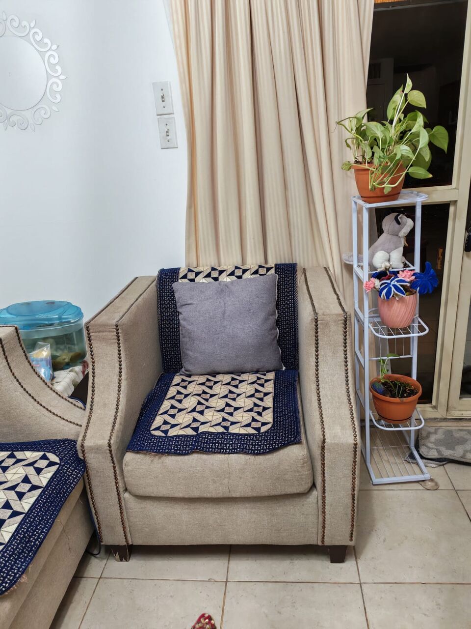 Khobar, Furniture, SAR 2000,  7 Seater Sofa, Tea Table, Wooden Dinning Set, Worddrobe/Giftself, Shoe Stand, Study Table