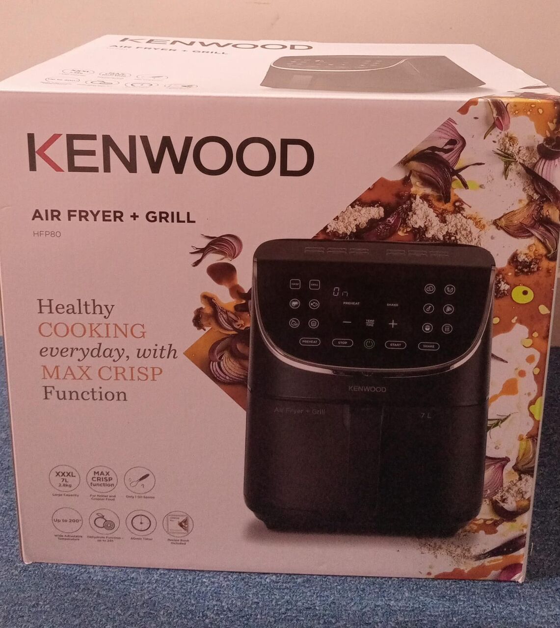 Jeddah, Food, SAR 500,  KENWOOD, Air Fryer + Grill, URGENT SALE!!