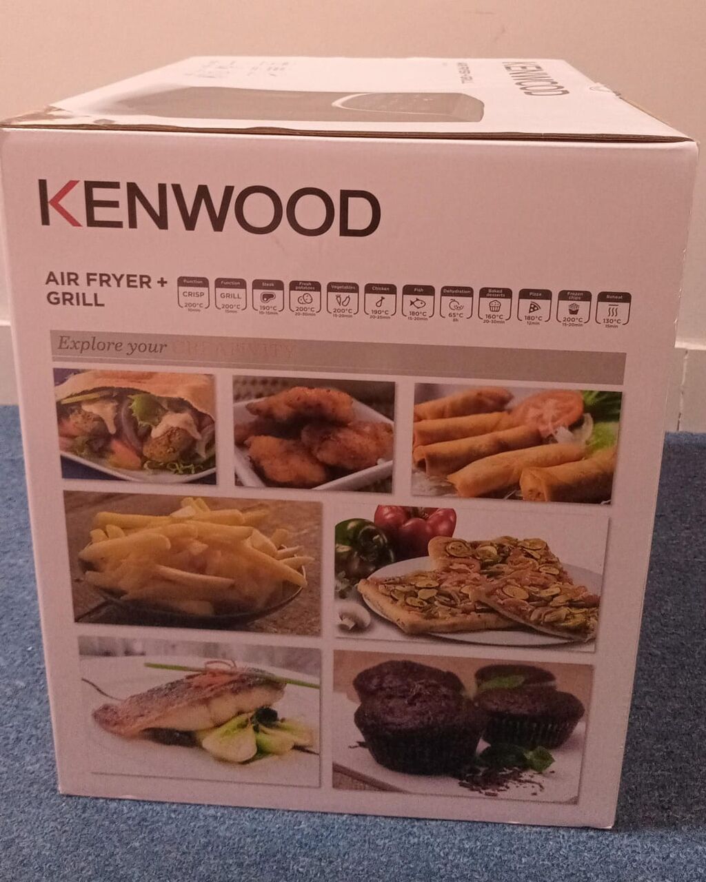Jeddah, Food, SAR 500,  KENWOOD, Air Fryer + Grill, URGENT SALE!!