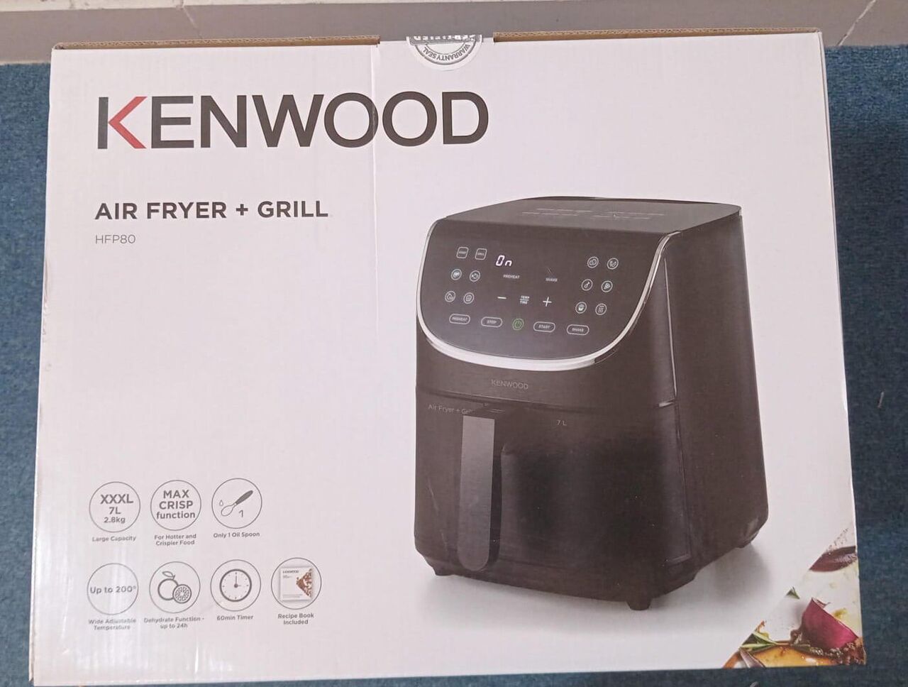 Jeddah, Food, SAR 500,  KENWOOD, Air Fryer + Grill, URGENT SALE!!