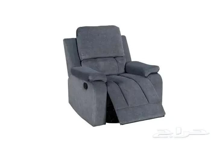Riyadh, Furniture, SAR 300,  Reclining Chair - Grey Colour