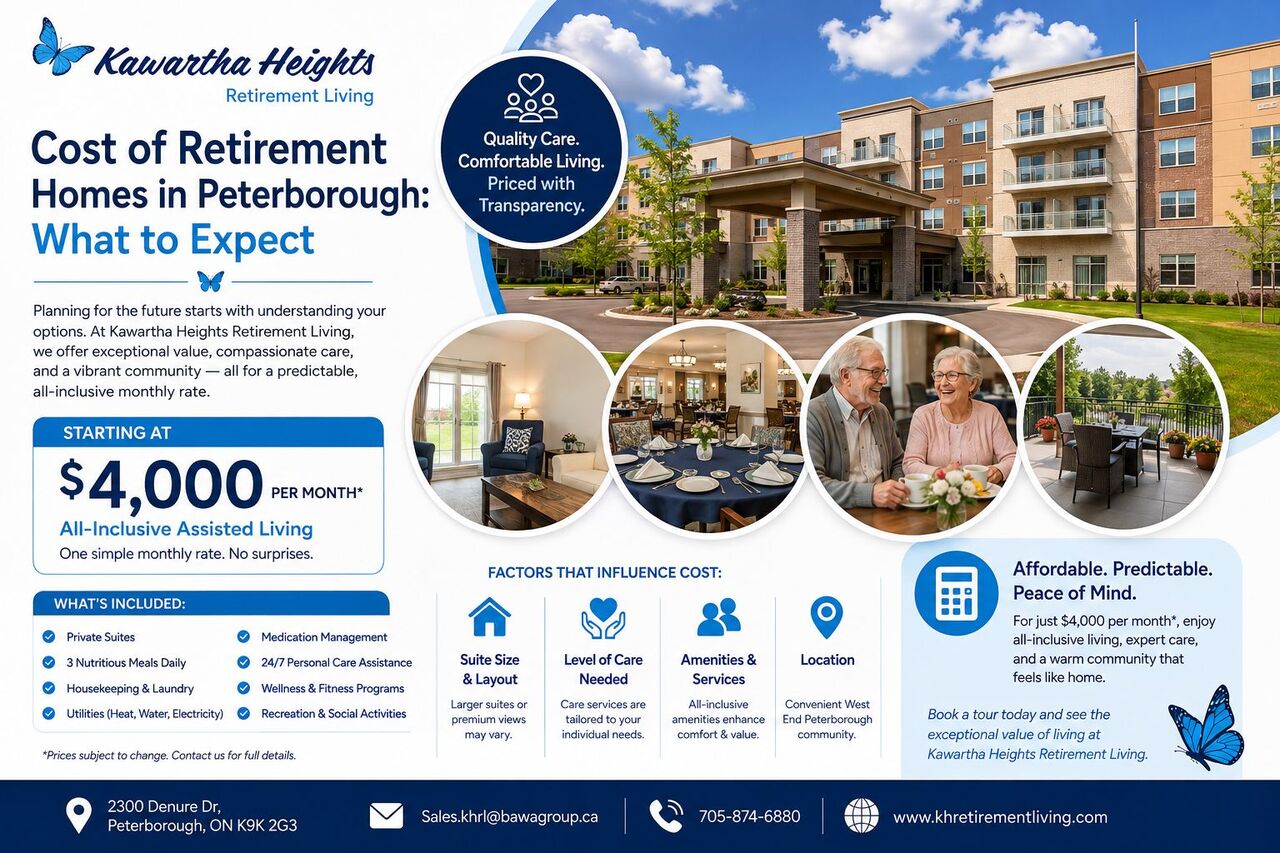 Toronto, General, All-Inclusive Retirement Living In Peterborough &mdash; Starting At $4,000/Month