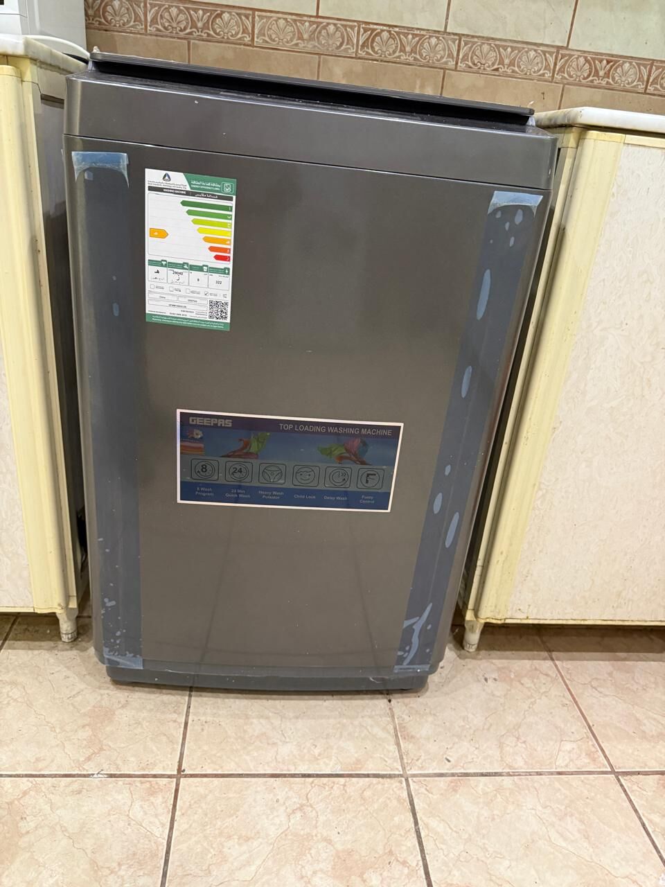 Jeddah, Electronics, SAR 850,  Fully Automatic Washing Machine- 9Kg - New Condition- Showroom Purchased
