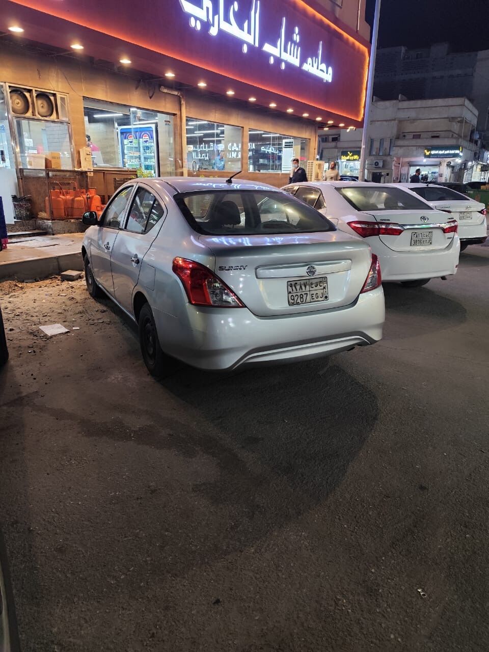 Khobar, Vehicles, Cars & Trucks , SAR 16500,  Nissan Sunny,  2015,  Automatic,  380 KM,    Silver In Mint Condition No Work Required