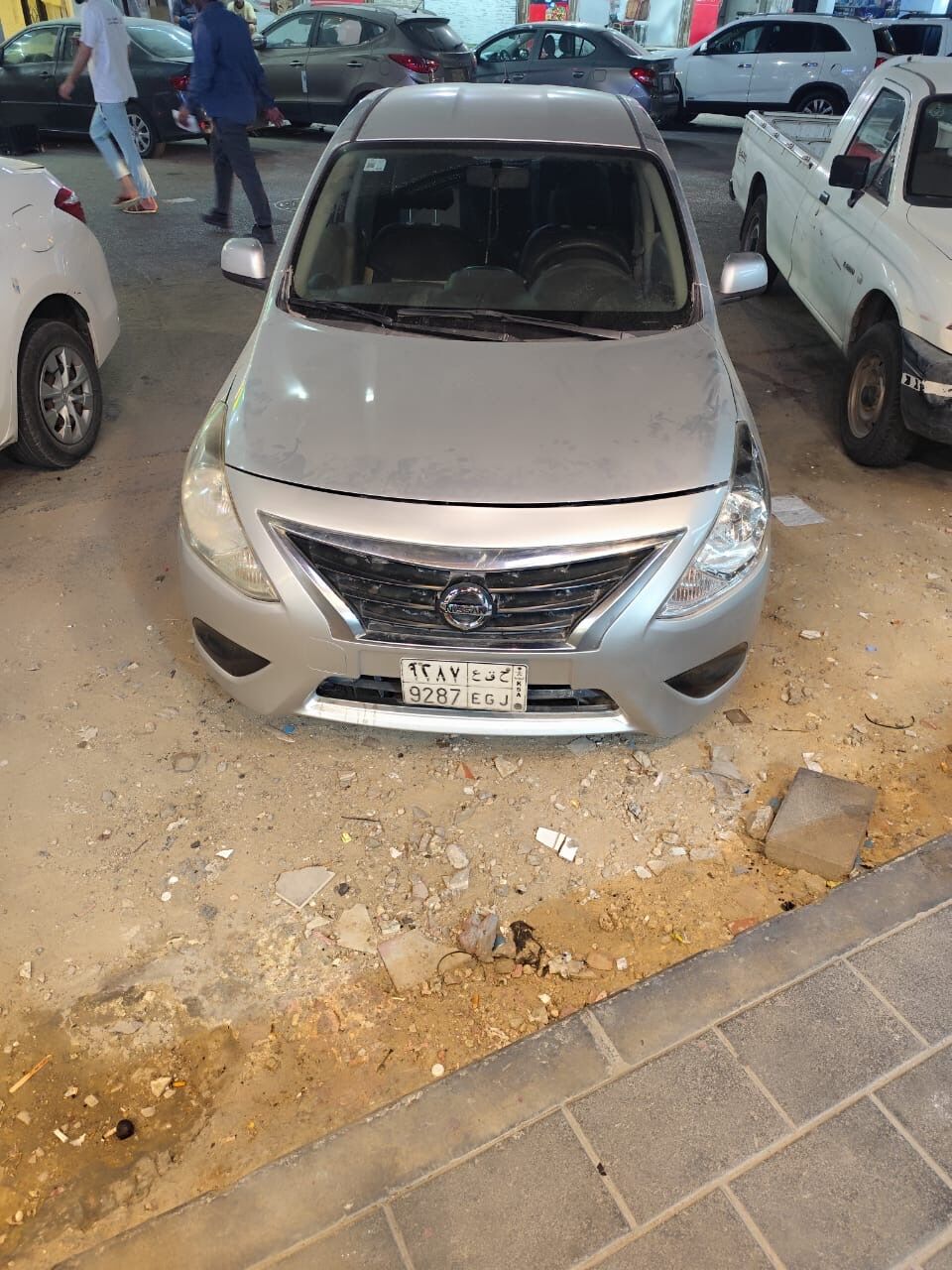 Khobar, Vehicles, Cars & Trucks , SAR 16500,  Nissan Sunny,  2015,  Automatic,  380 KM,    Silver In Mint Condition No Work Required