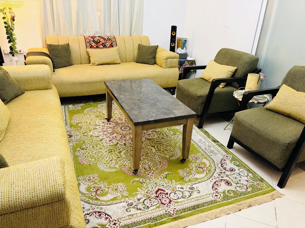 Ghirnatah, Household Items, SAR 1600,  7 Seater Sofa , Very Good Condition, Almost New. Urgent Sale