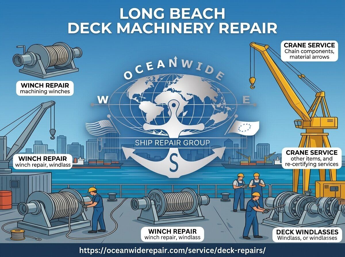 San Francisco, Construction, RELIABLE OCEANWIDE SHIP REPAIR SERVICE IN SAN FRANCISCO