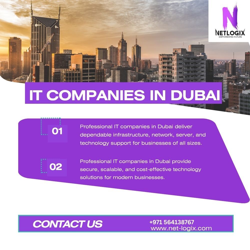 Dubai, Computer, Trusted IT Companies In Dubai For Reliable Business Technology Solutions