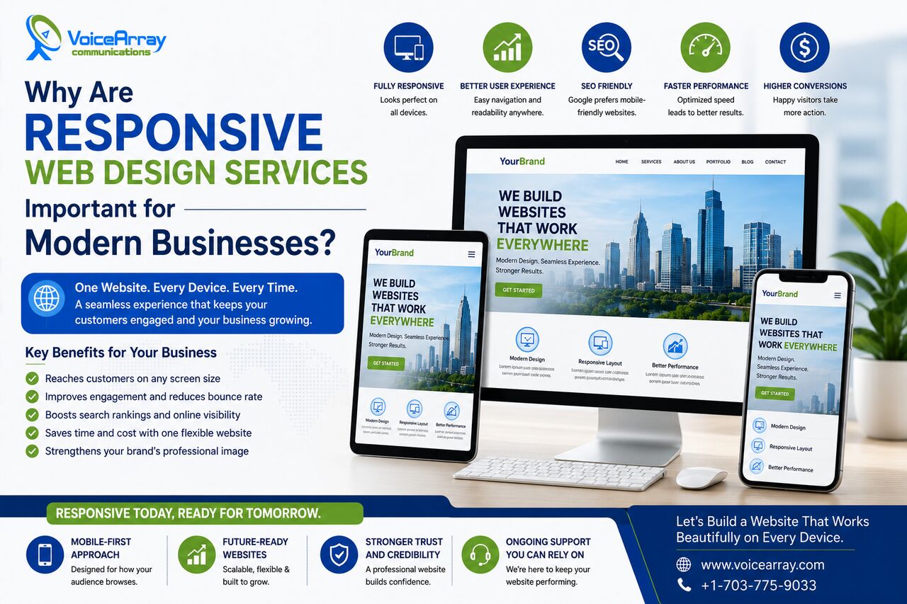 Washington DC, Marketing, Expert Responsive Web Design Services | VoiceArray