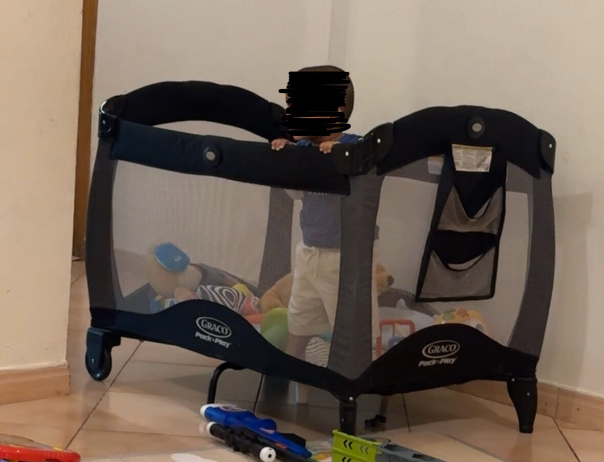 Al Ghadir, Baby & Kid Stuff, SAR 350,  Graco Pack N Play (crib+playpen) For Sale