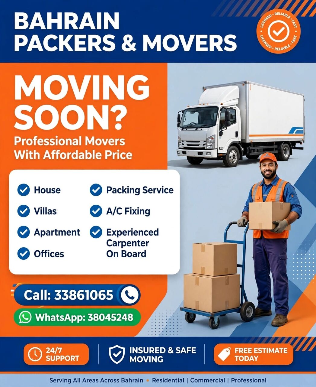 Amwaj Islands, Labor/Moving, International Movers In Bahrain Affordable Moving Services In Bahrain