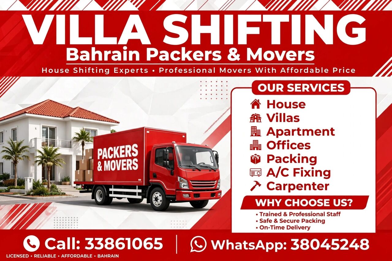 Gudaibiya, Labor/Moving, Safe Furniture Moving Services Bahrain