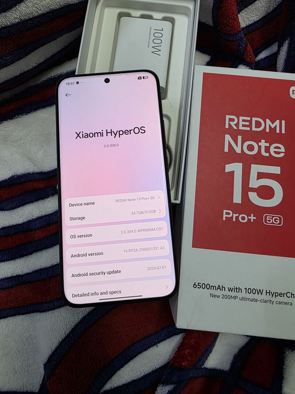 Khobar, Mobile Phones, SAR 1250,  Xiaomi Note 15 Pro Plus 512gb 12gb Ram Sale Swap Only Serious Buyer Contact