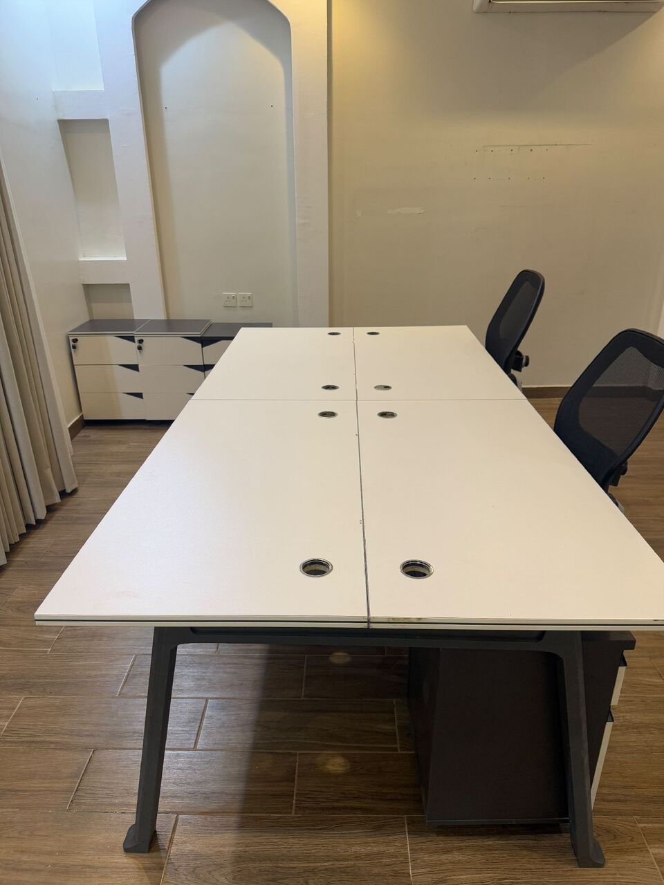Jeddah, Furniture, SAR 2800,  Complete Office Furniture Set For Sale In Good Used Condition.