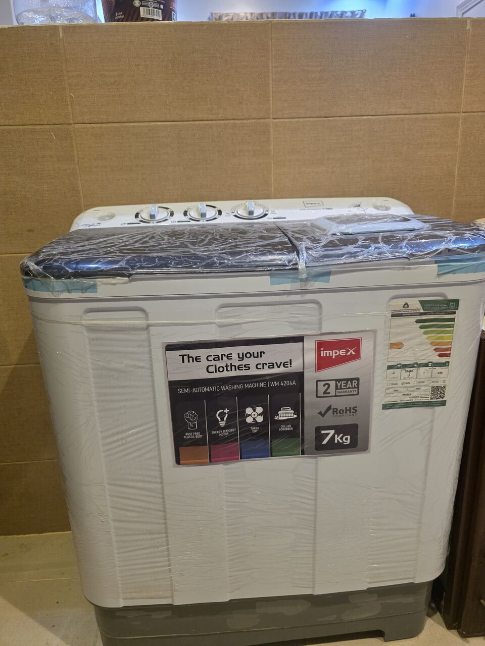 Riyadh, Electronics, SAR 450,  Impex 7 KG Semi-Automatic Washing Machine &ndash; Excellent Condition