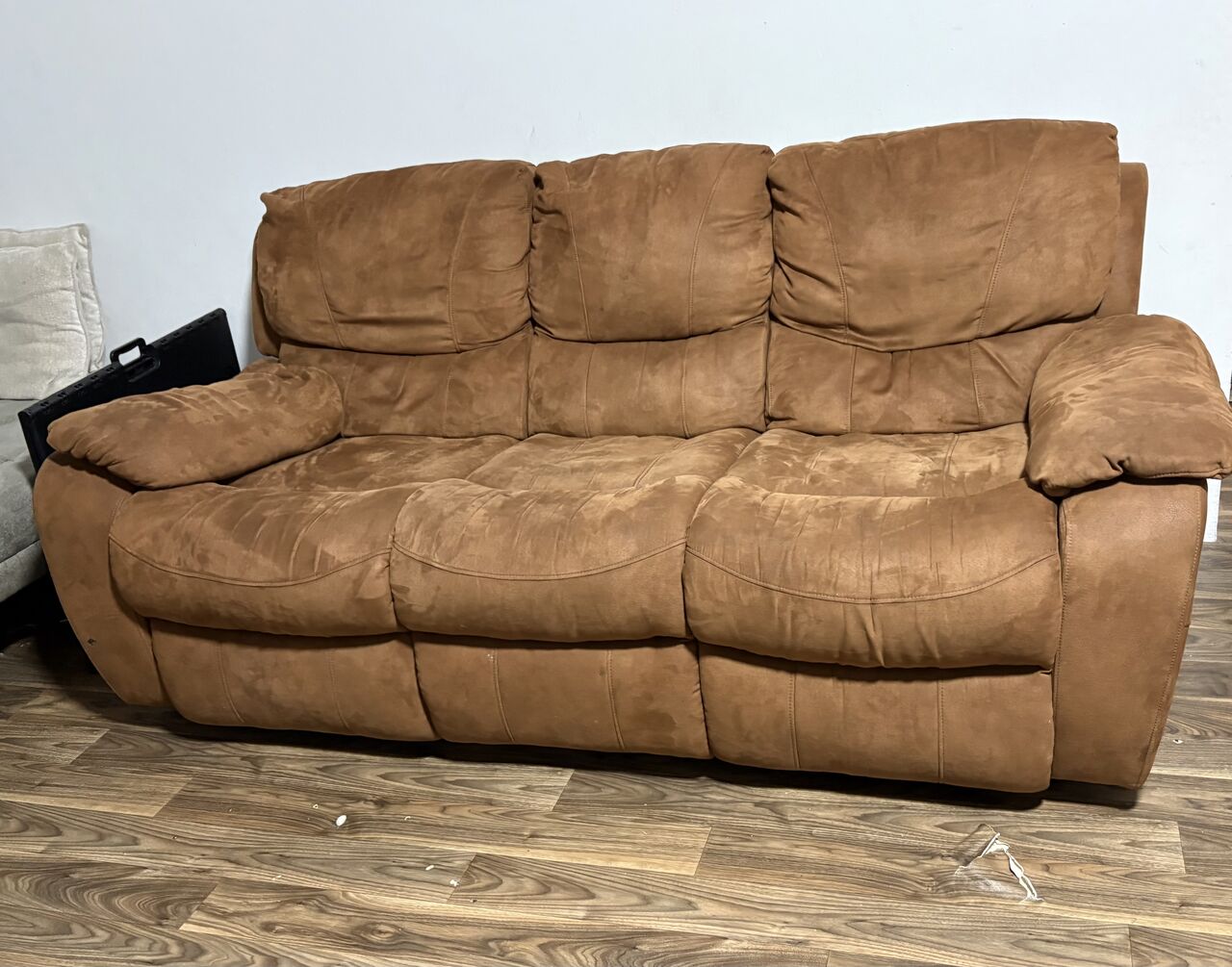 Khobar, Furniture, SAR 2000,  Gray L Shape Sofa , American Brown Sofa  And Dinning Table