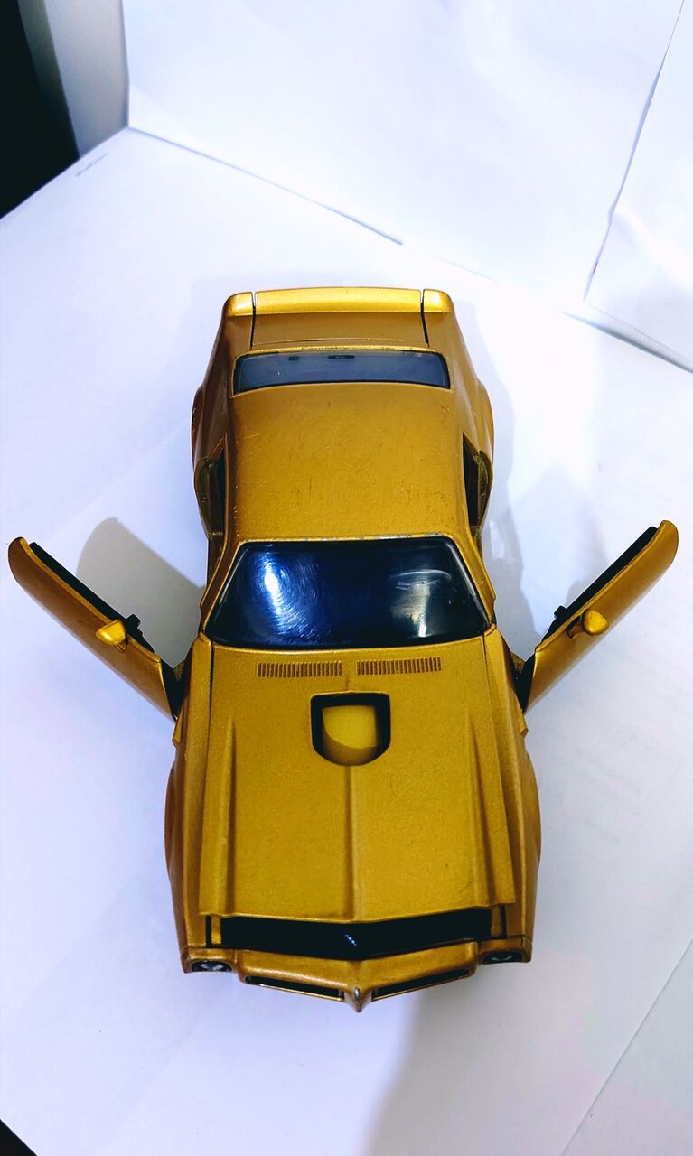 Hara, Toys & Games, SAR 200,  Title: 1:24 Scale 1970 Pontiac GTO Gold Edition Diecast Model Car