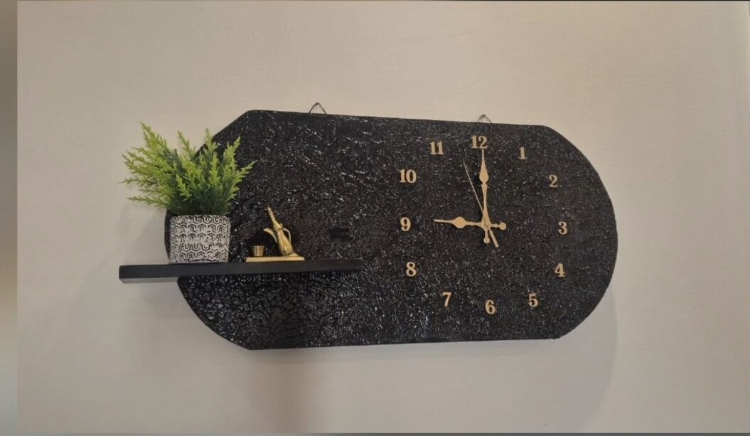 Al Safa, Household Items, SAR 80,  Customised Wooden Wall Clocks..different Sizes Have Different Prices.