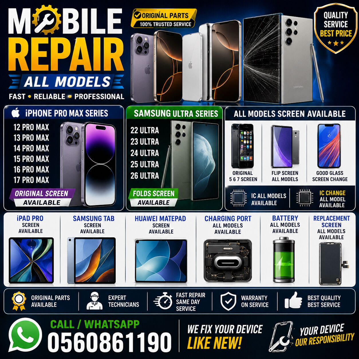 Riyadh, Technical, Mobile Repair