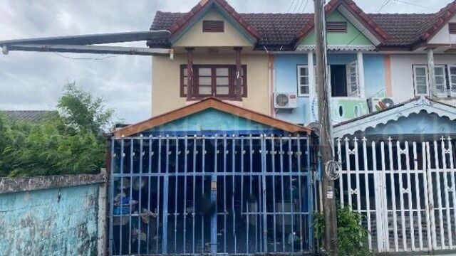 Bangkok, Real Estate For Sale, THB 1050000,  2 BR,  16 Sq. Feet,  2-story Townhouse, Mapkha Sweet Home Village, Complete Extension, Near Industrial Estate.