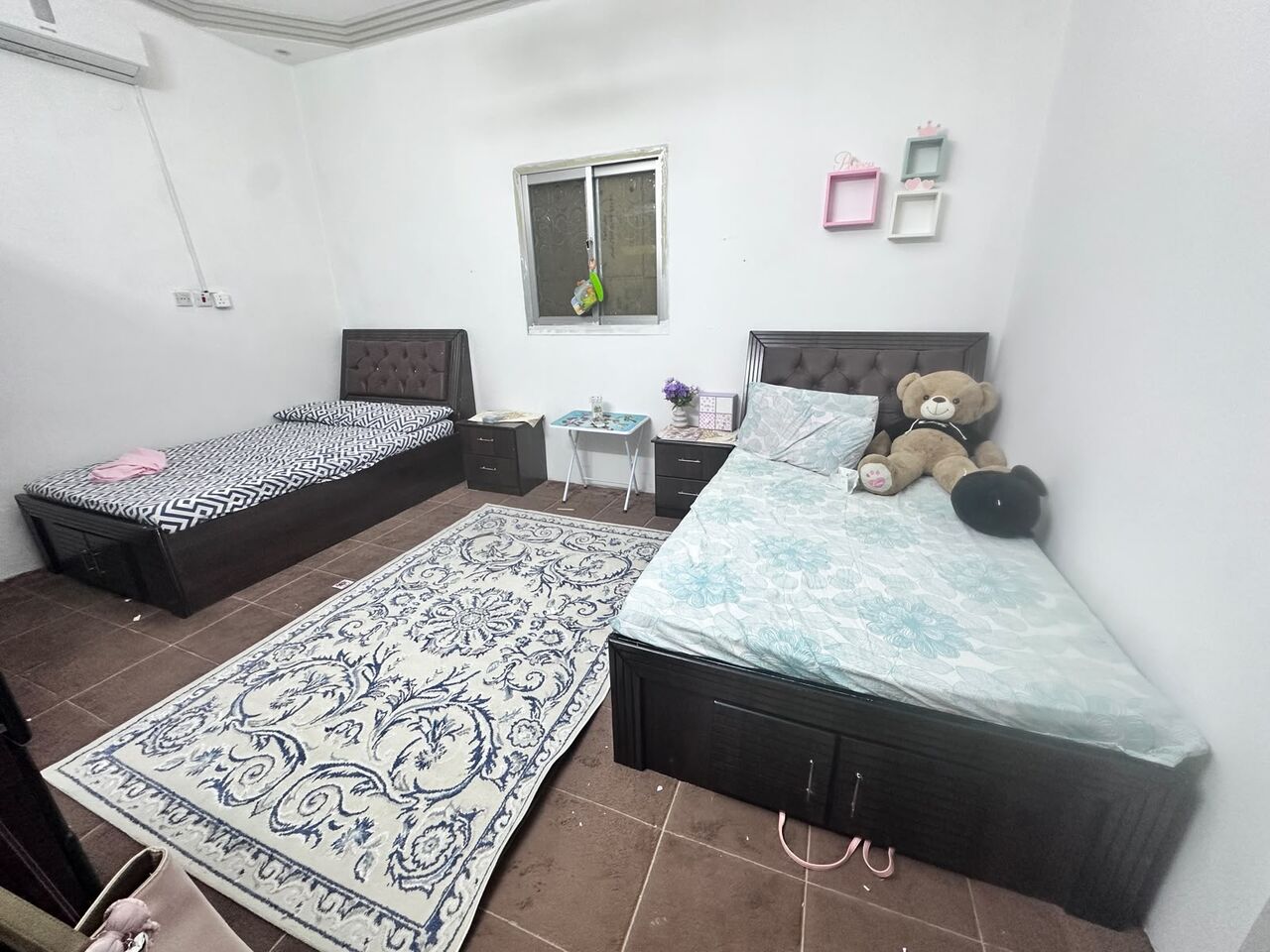 Umm Al Hamam, Furniture, SAR 1600,  Bedroom Furniture Set For Sale &ndash; 2 Beds (with Mattresses), Wardrobe & Dressing Table