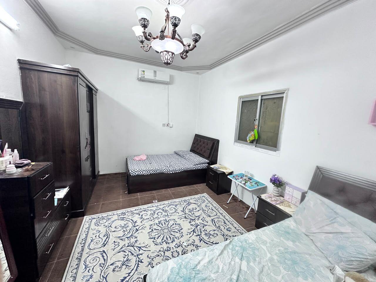 Umm Al Hamam, Furniture, SAR 1600,  Bedroom Furniture Set For Sale &ndash; 2 Beds (with Mattresses), Wardrobe & Dressing Table
