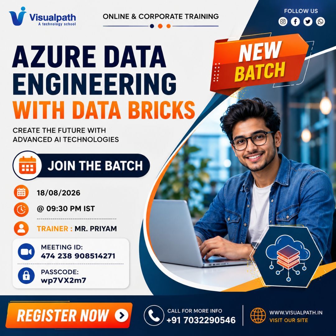 Hyderabad, Education, Azure Data Engineering With Databricks &ndash; Join New Batch